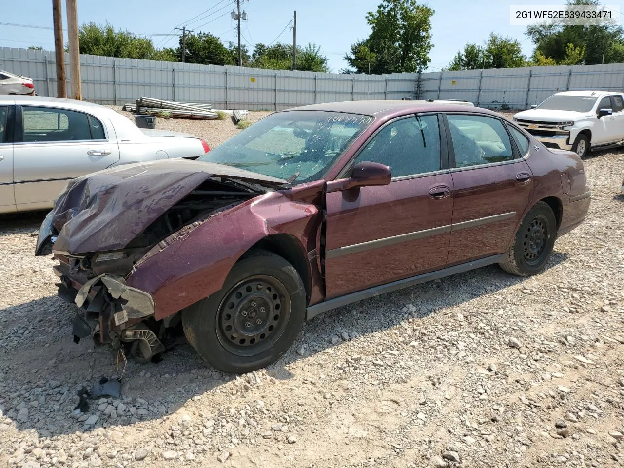 2G1WF52E839433471 2003 Chevrolet Impala