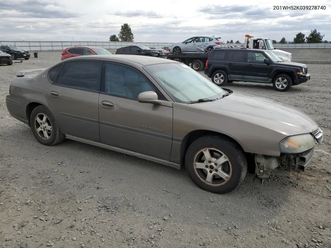 2003 Chevrolet Impala Ls VIN: 2G1WH52K039278740 Lot: 71174184