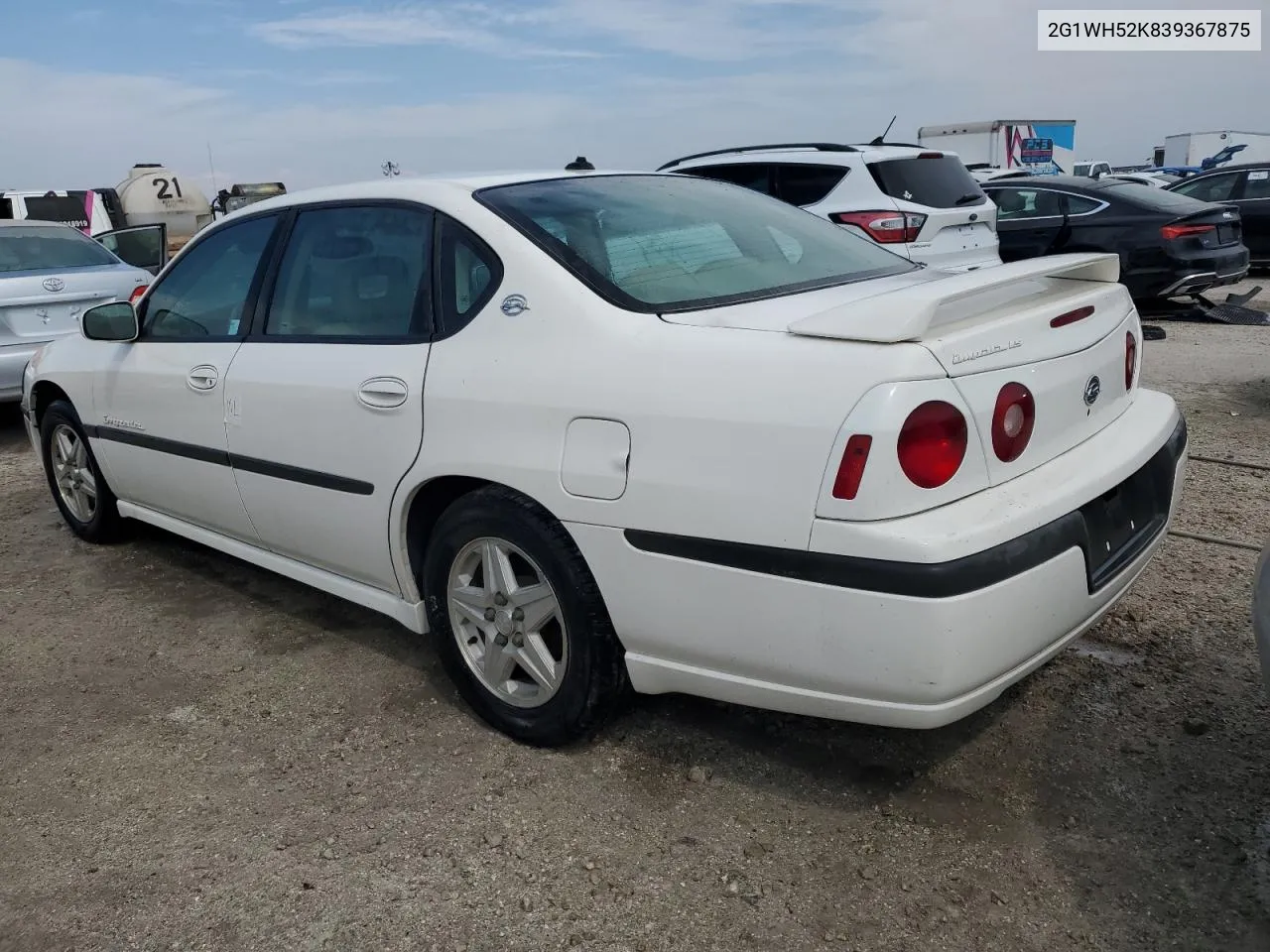 2G1WH52K839367875 2003 Chevrolet Impala Ls