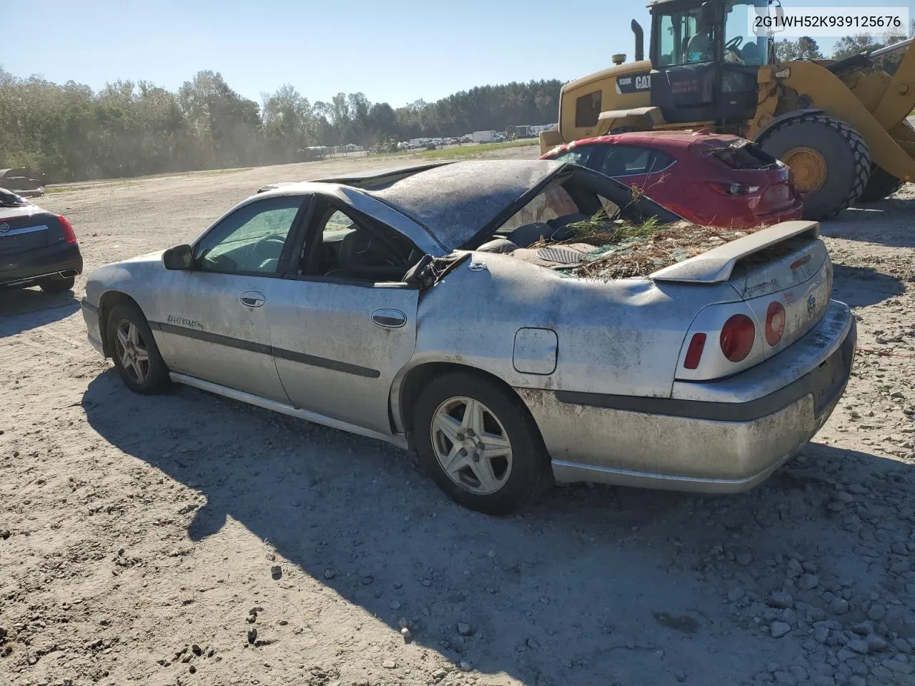 2003 Chevrolet Impala Ls VIN: 2G1WH52K939125676 Lot: 75771894