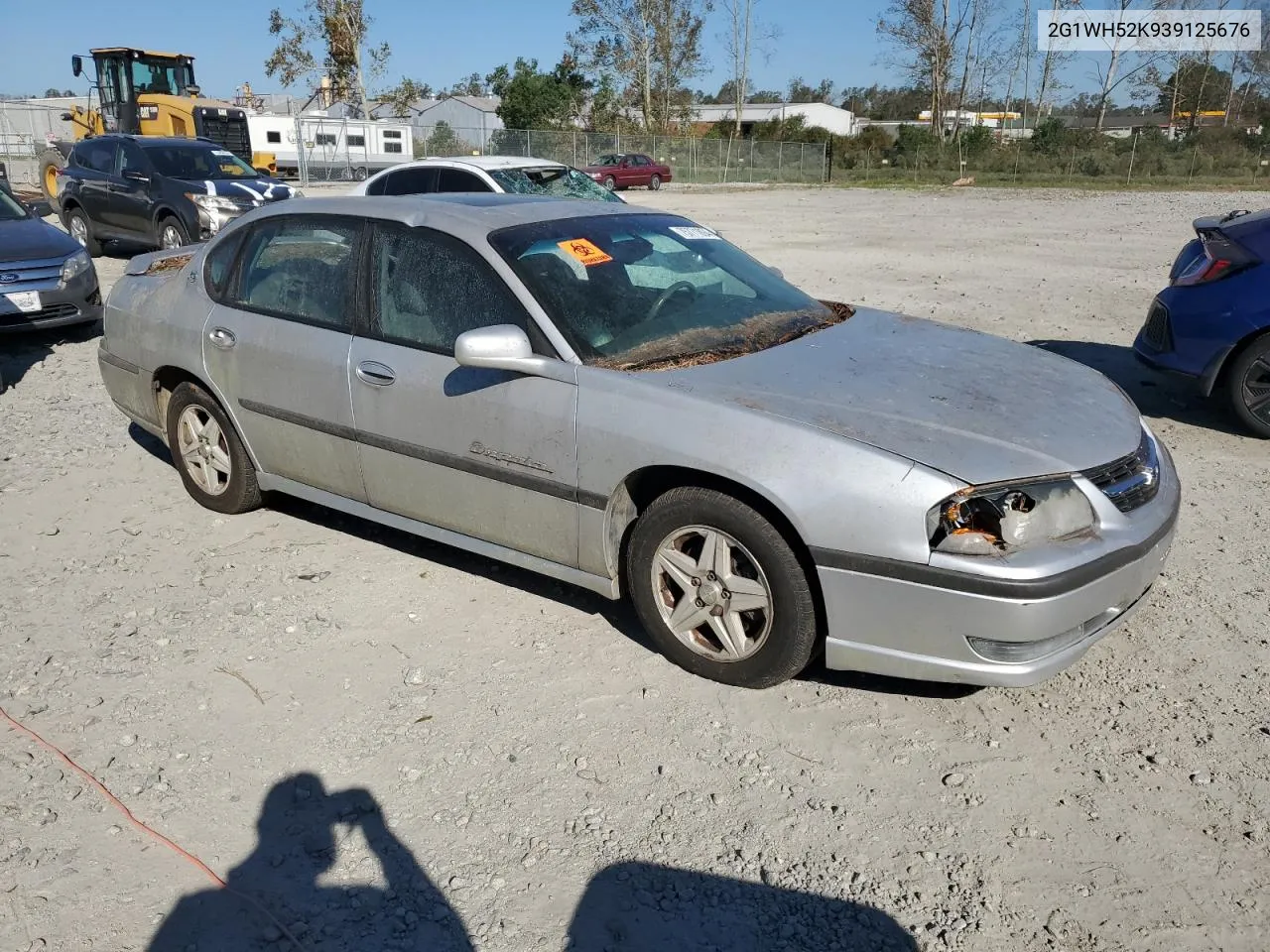 2003 Chevrolet Impala Ls VIN: 2G1WH52K939125676 Lot: 75771894