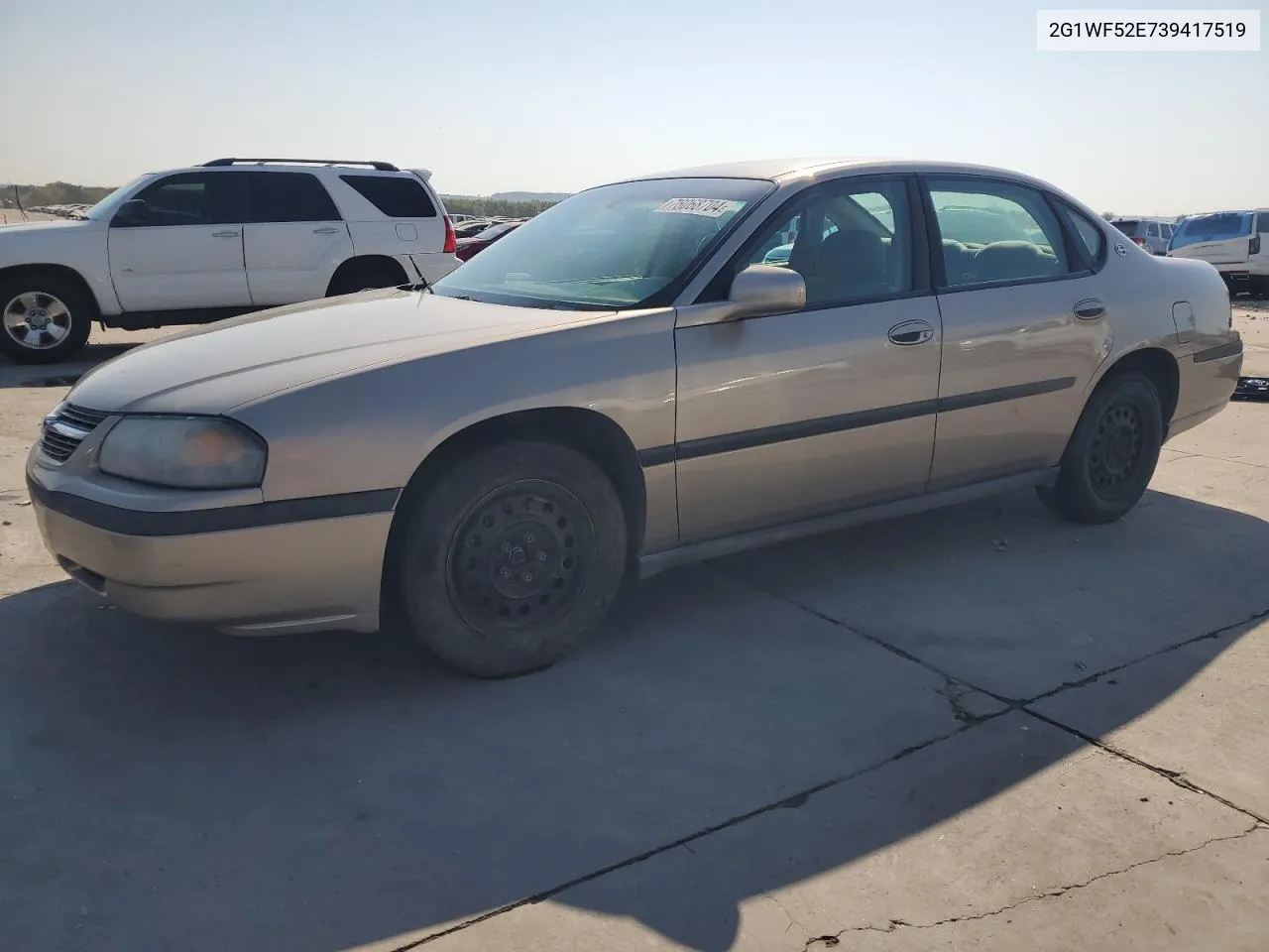 2003 Chevrolet Impala VIN: 2G1WF52E739417519 Lot: 76068704