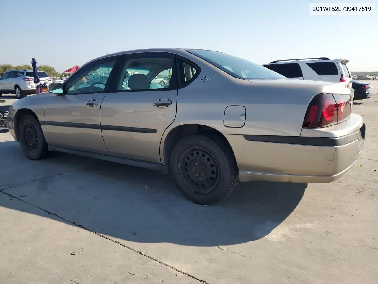 2003 Chevrolet Impala VIN: 2G1WF52E739417519 Lot: 76068704