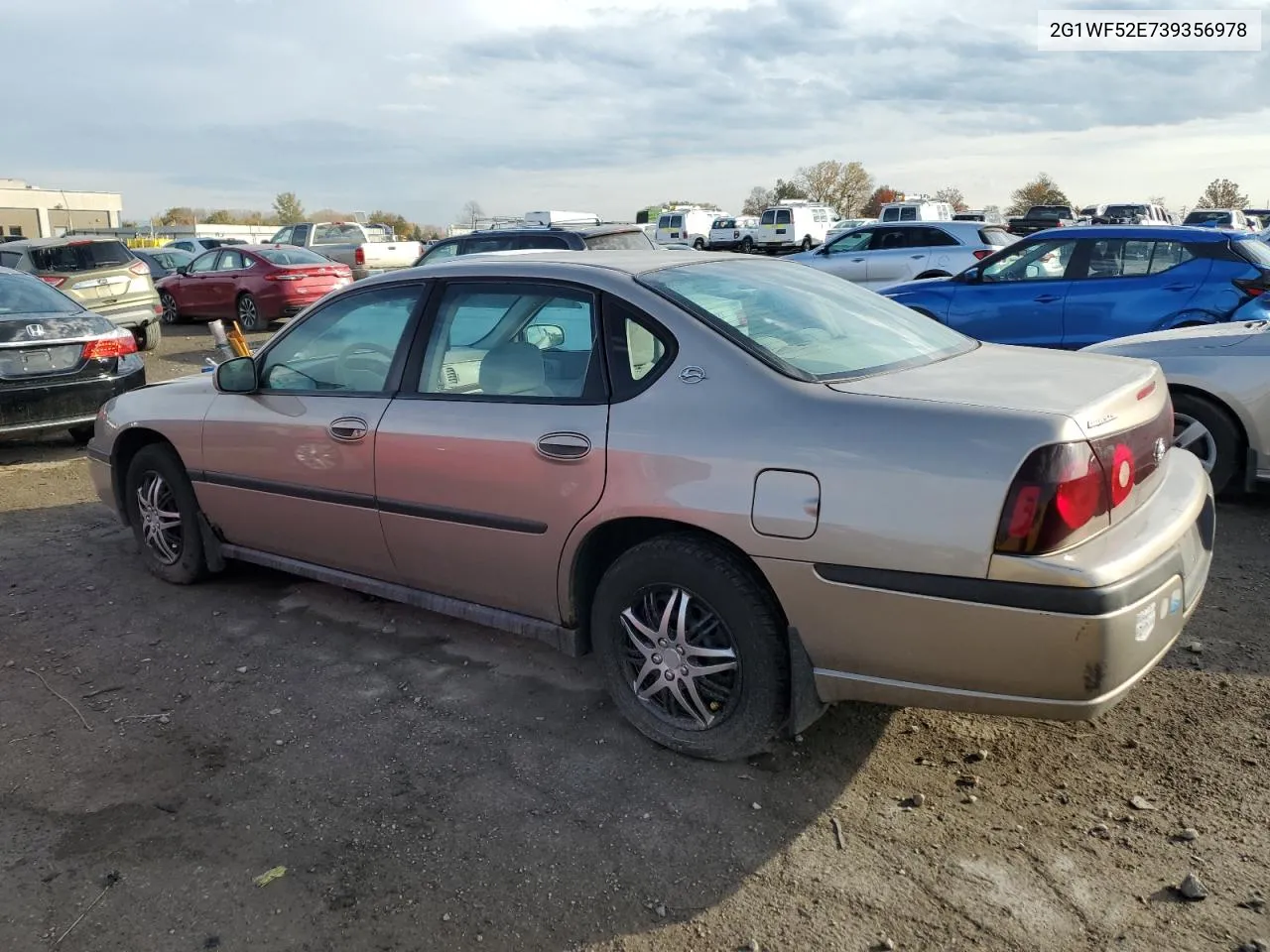 2003 Chevrolet Impala VIN: 2G1WF52E739356978 Lot: 77299814