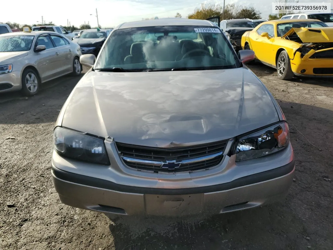 2003 Chevrolet Impala VIN: 2G1WF52E739356978 Lot: 77299814