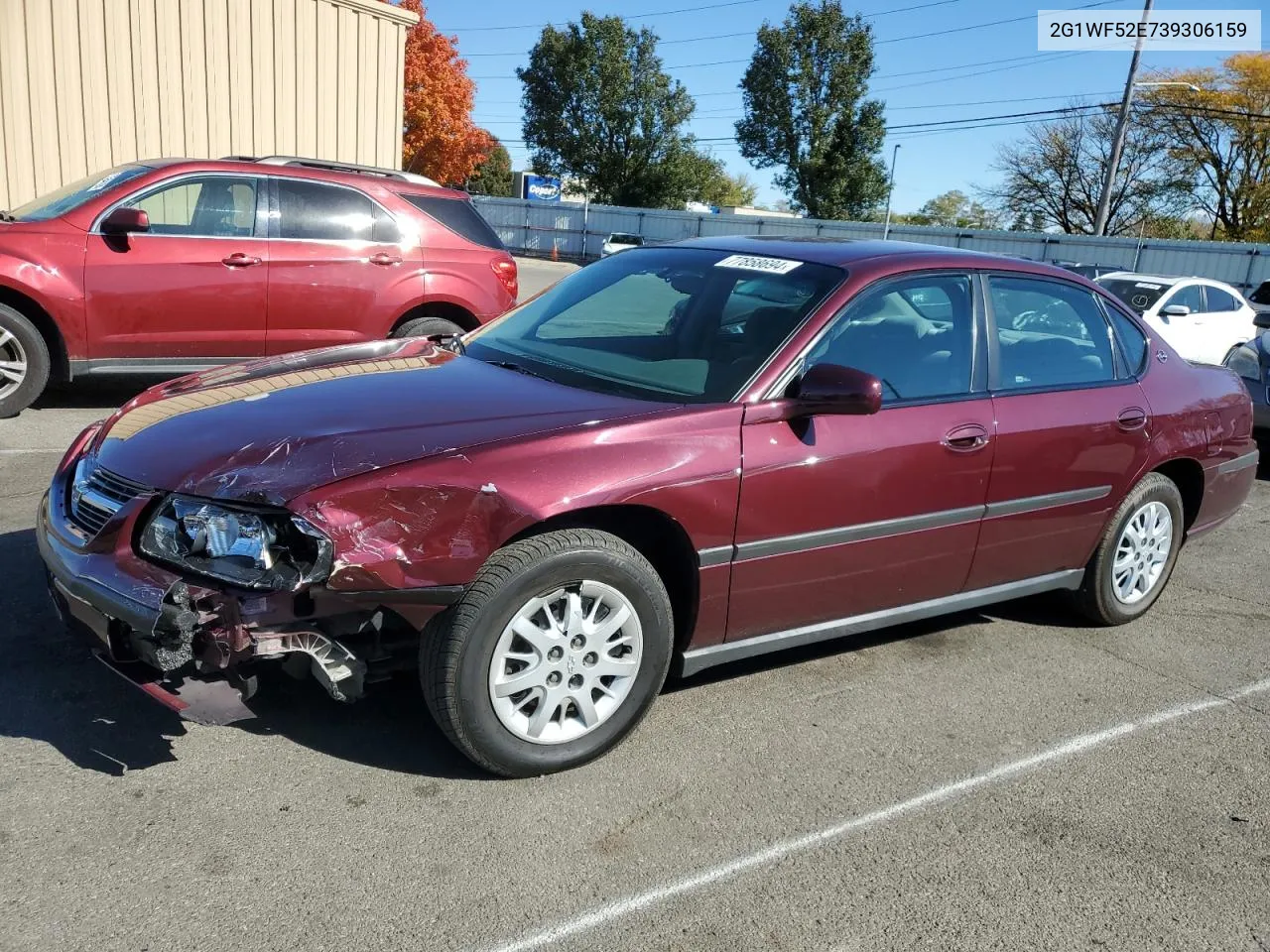 2003 Chevrolet Impala VIN: 2G1WF52E739306159 Lot: 77858694