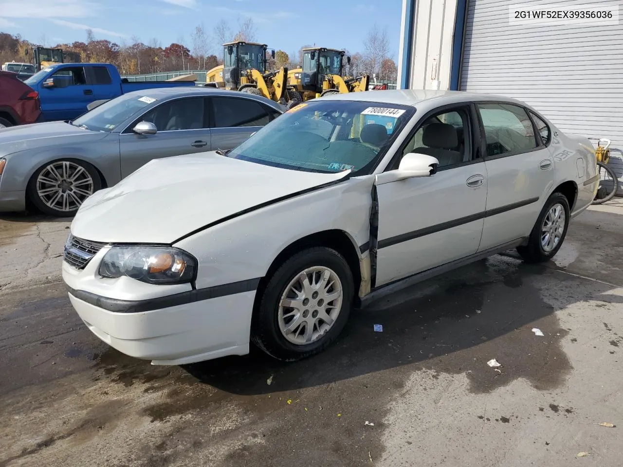 2003 Chevrolet Impala VIN: 2G1WF52EX39356036 Lot: 78000144