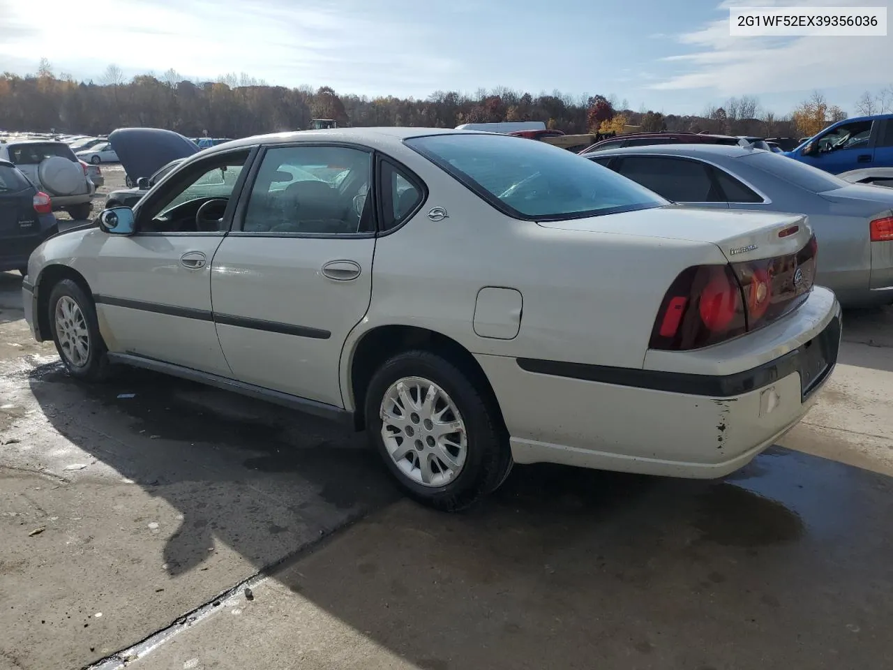 2003 Chevrolet Impala VIN: 2G1WF52EX39356036 Lot: 78000144