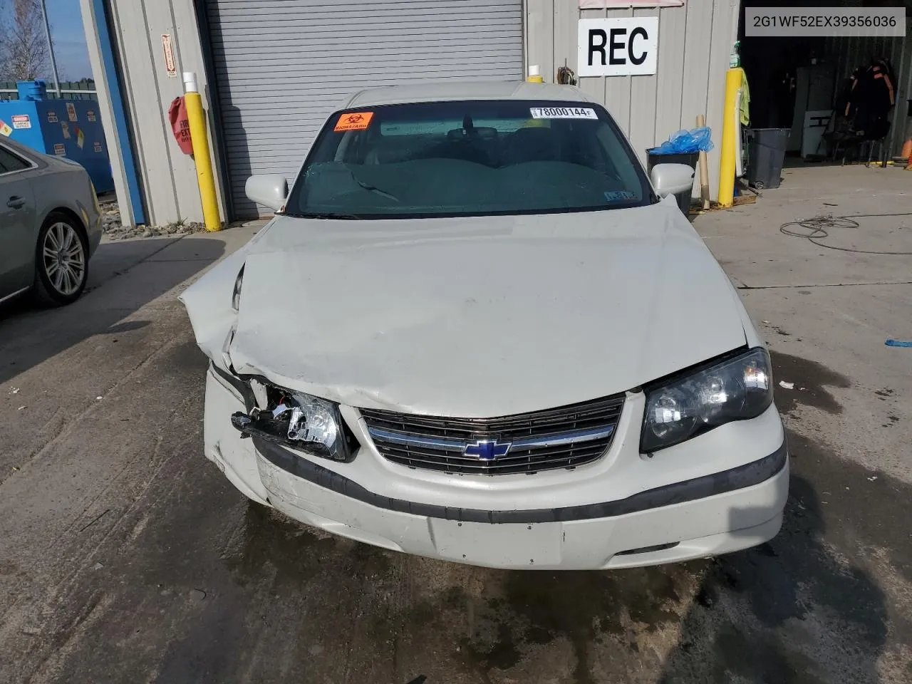 2003 Chevrolet Impala VIN: 2G1WF52EX39356036 Lot: 78000144