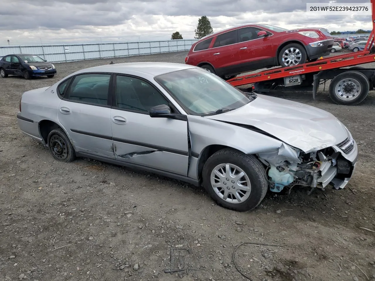 2003 Chevrolet Impala VIN: 2G1WF52E239423776 Lot: 78226114