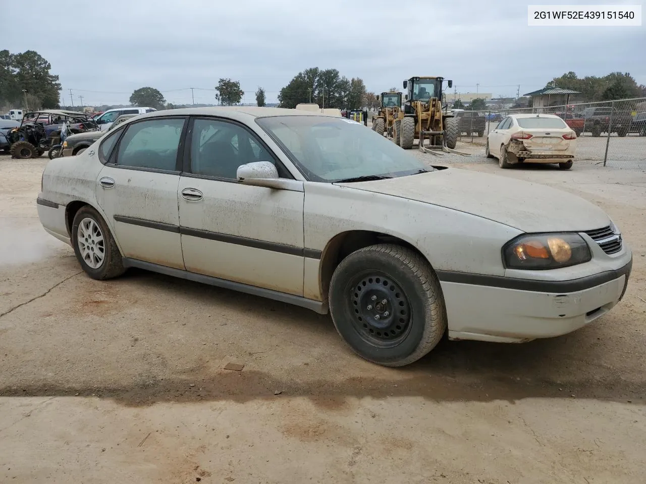 2003 Chevrolet Impala VIN: 2G1WF52E439151540 Lot: 78453694