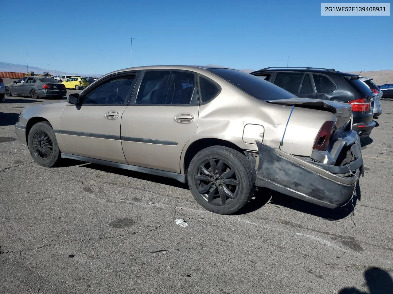 2003 Chevrolet Impala VIN: 2G1WF52E139408931 Lot: 80133744