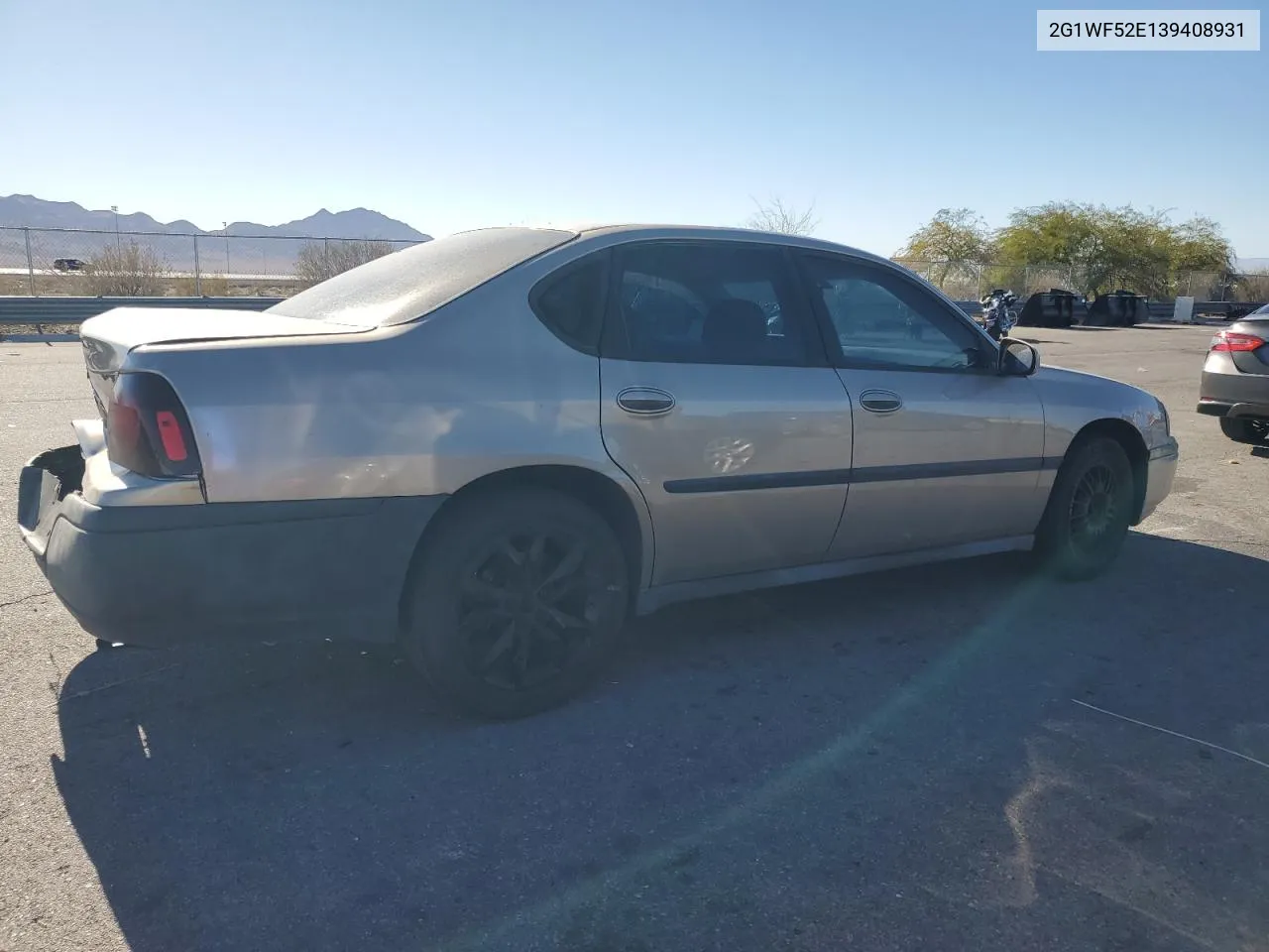 2003 Chevrolet Impala VIN: 2G1WF52E139408931 Lot: 80133744