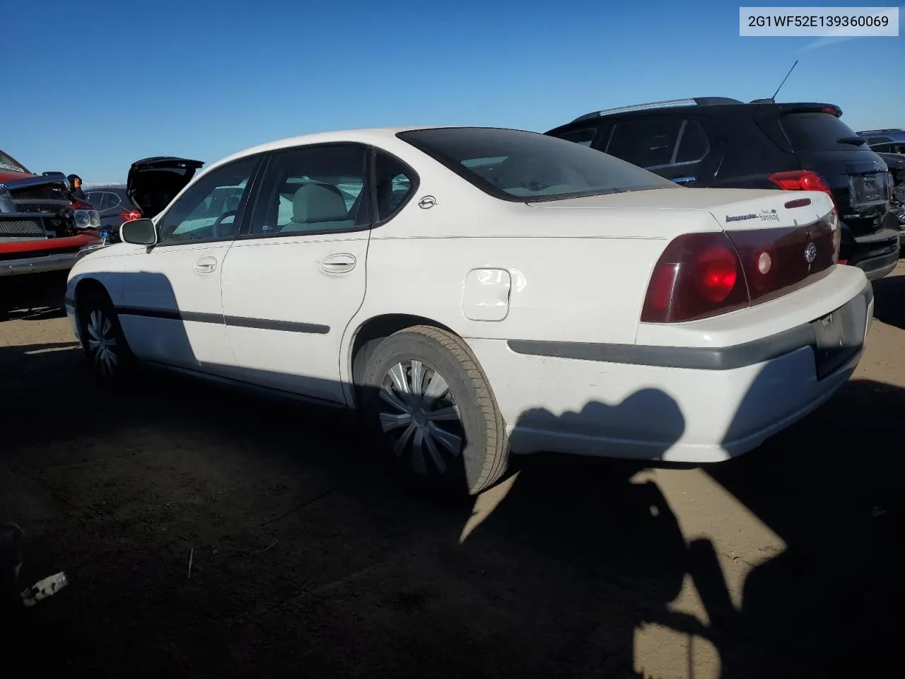 2003 Chevrolet Impala VIN: 2G1WF52E139360069 Lot: 80937534