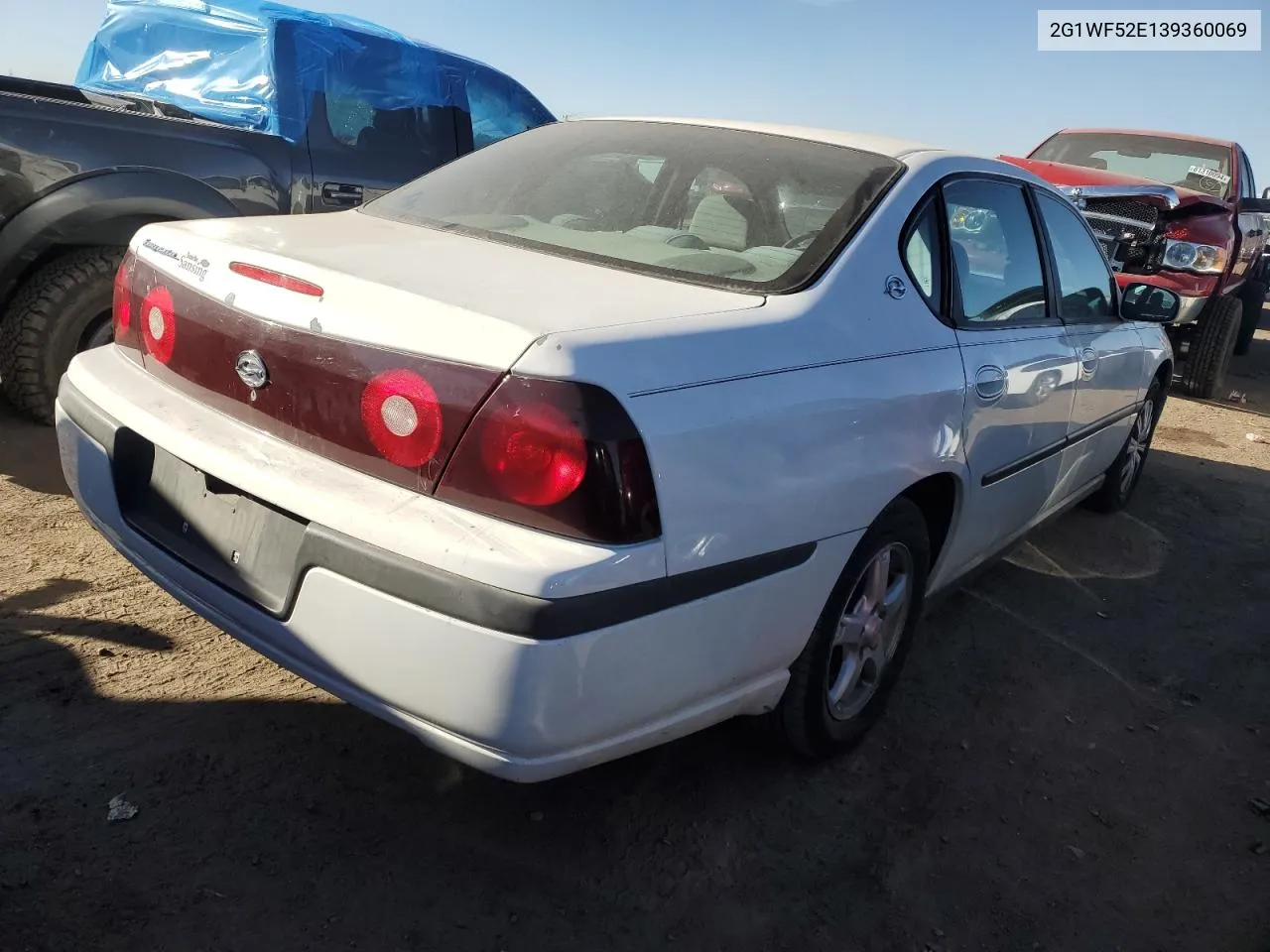 2003 Chevrolet Impala VIN: 2G1WF52E139360069 Lot: 80937534