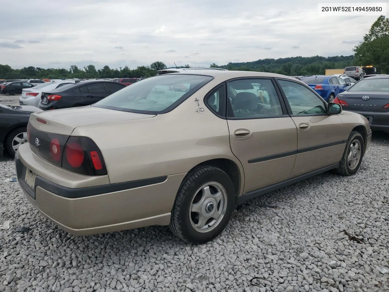 2004 Chevrolet Impala VIN: 2G1WF52E149459850 Lot: 60838474