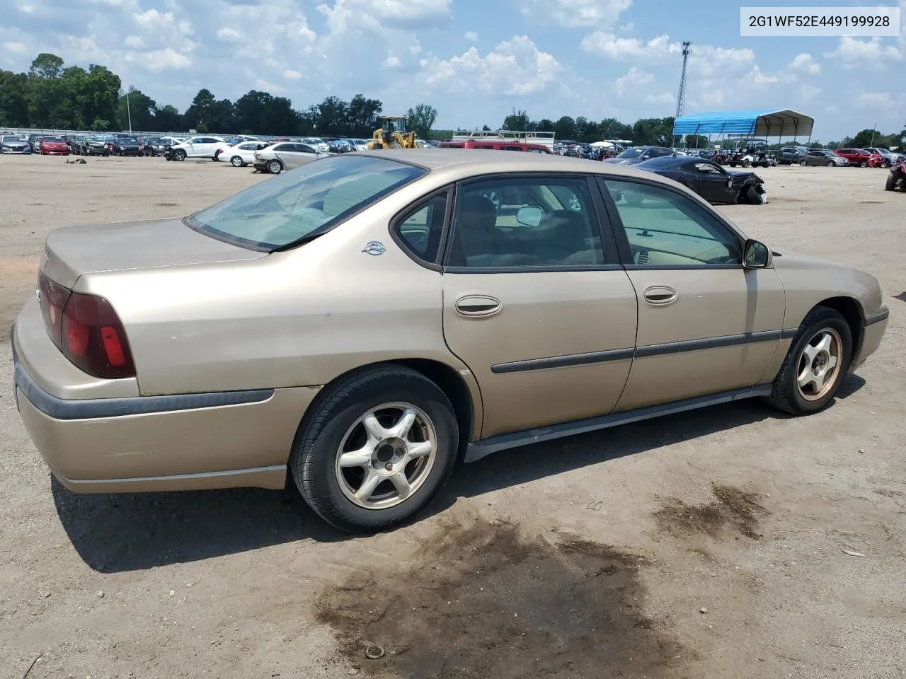 2004 Chevrolet Impala VIN: 2G1WF52E449199928 Lot: 62674194