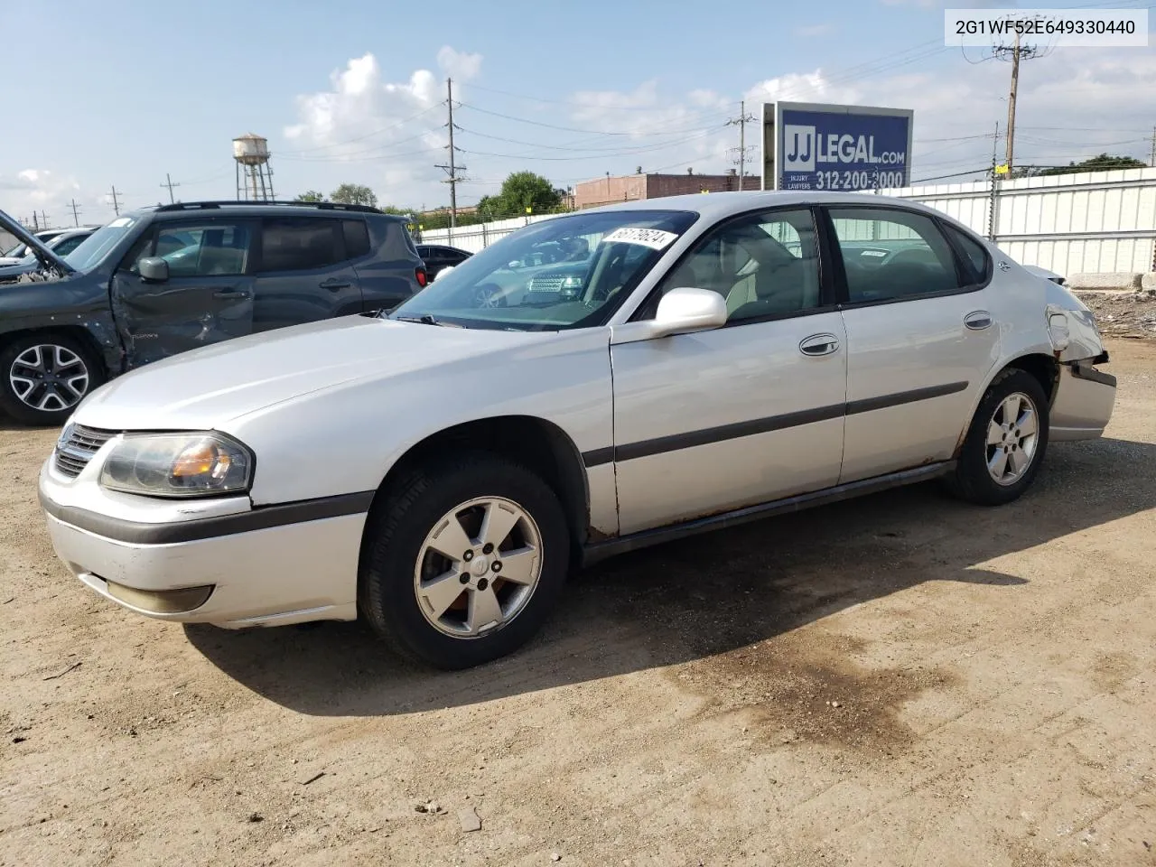 2G1WF52E649330440 2004 Chevrolet Impala