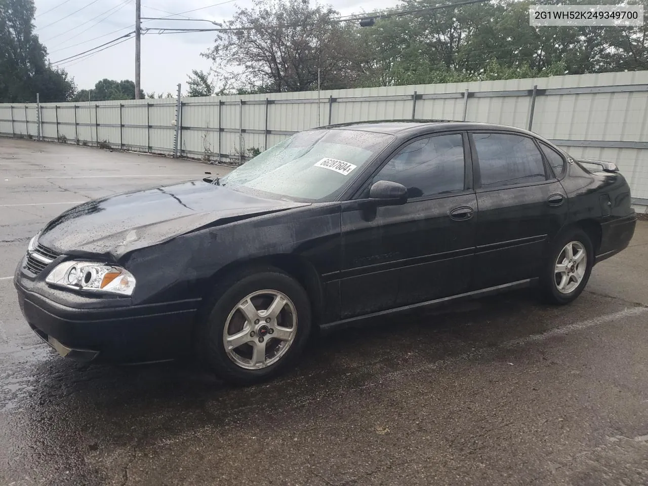 2004 Chevrolet Impala Ls VIN: 2G1WH52K249349700 Lot: 66287604