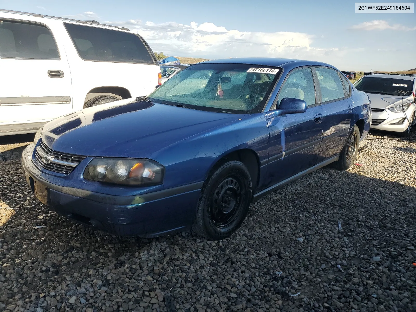 2004 Chevrolet Impala VIN: 2G1WF52E249184604 Lot: 67166114