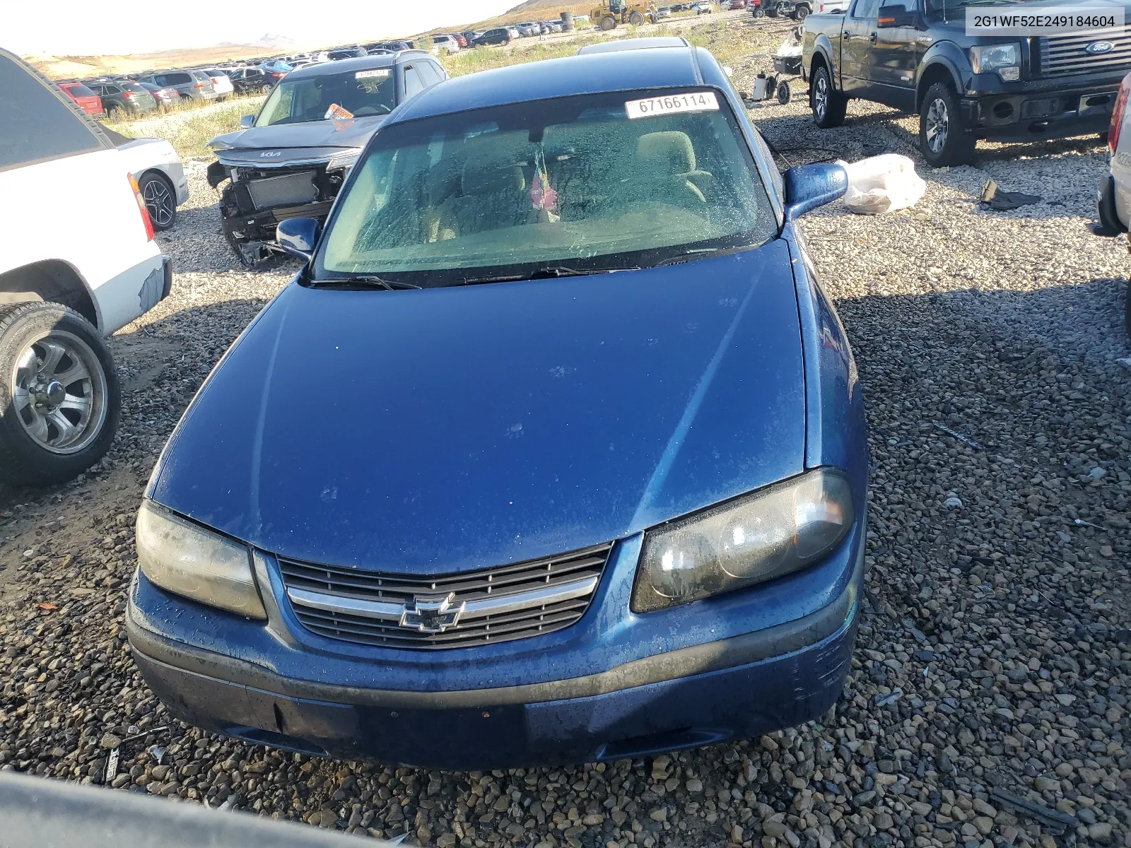 2004 Chevrolet Impala VIN: 2G1WF52E249184604 Lot: 67166114