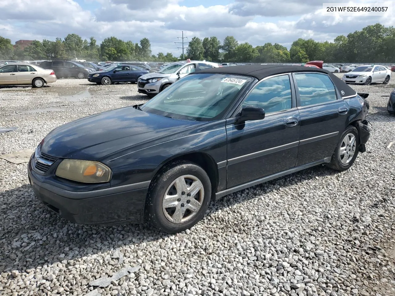 2G1WF52E649240057 2004 Chevrolet Impala