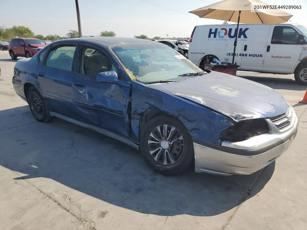 2G1WF52E449289063 2004 Chevrolet Impala