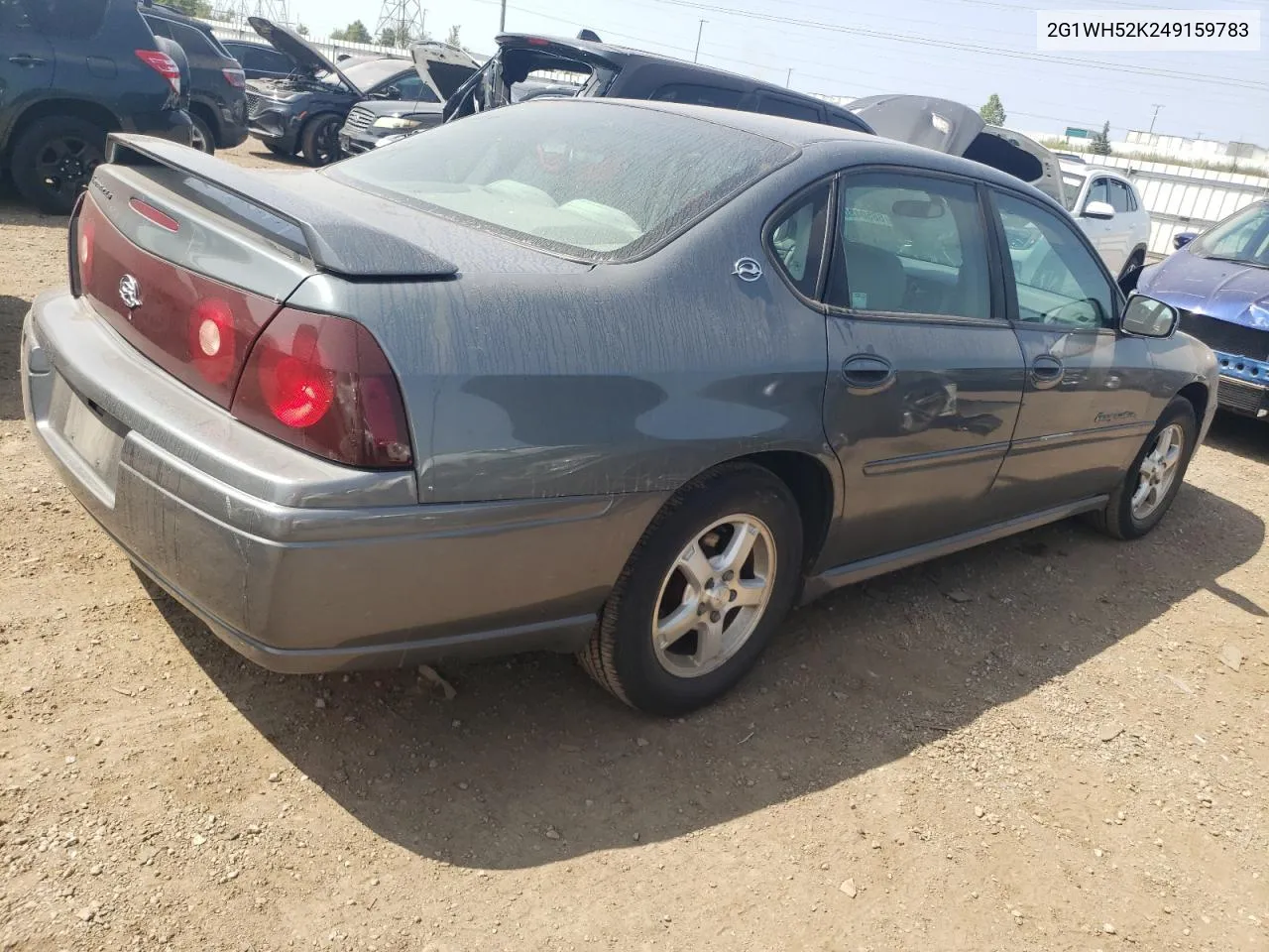 2004 Chevrolet Impala Ls VIN: 2G1WH52K249159783 Lot: 68504804