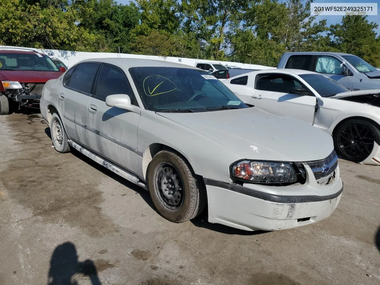 2G1WF52E249325171 2004 Chevrolet Impala