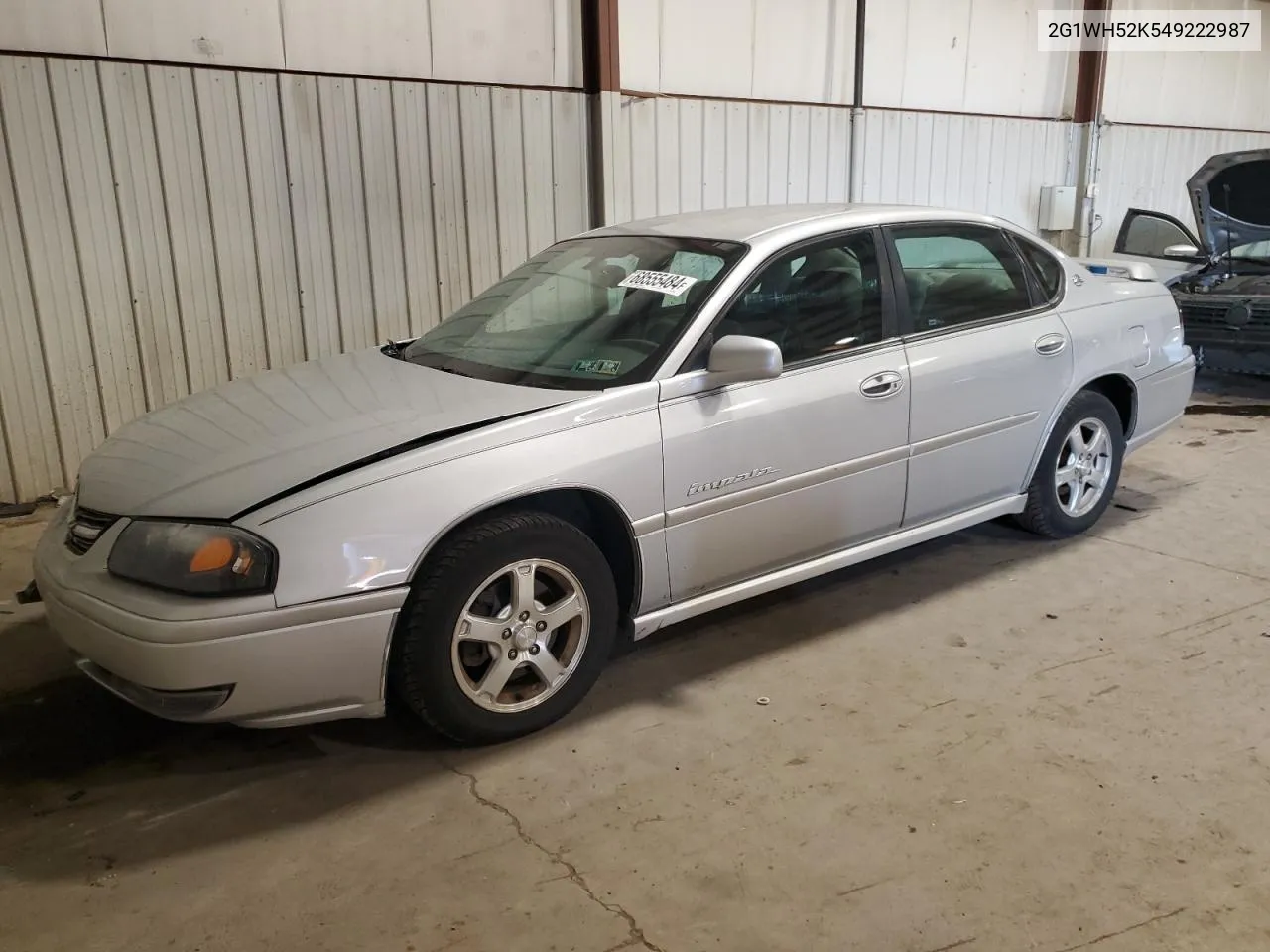 2G1WH52K549222987 2004 Chevrolet Impala Ls