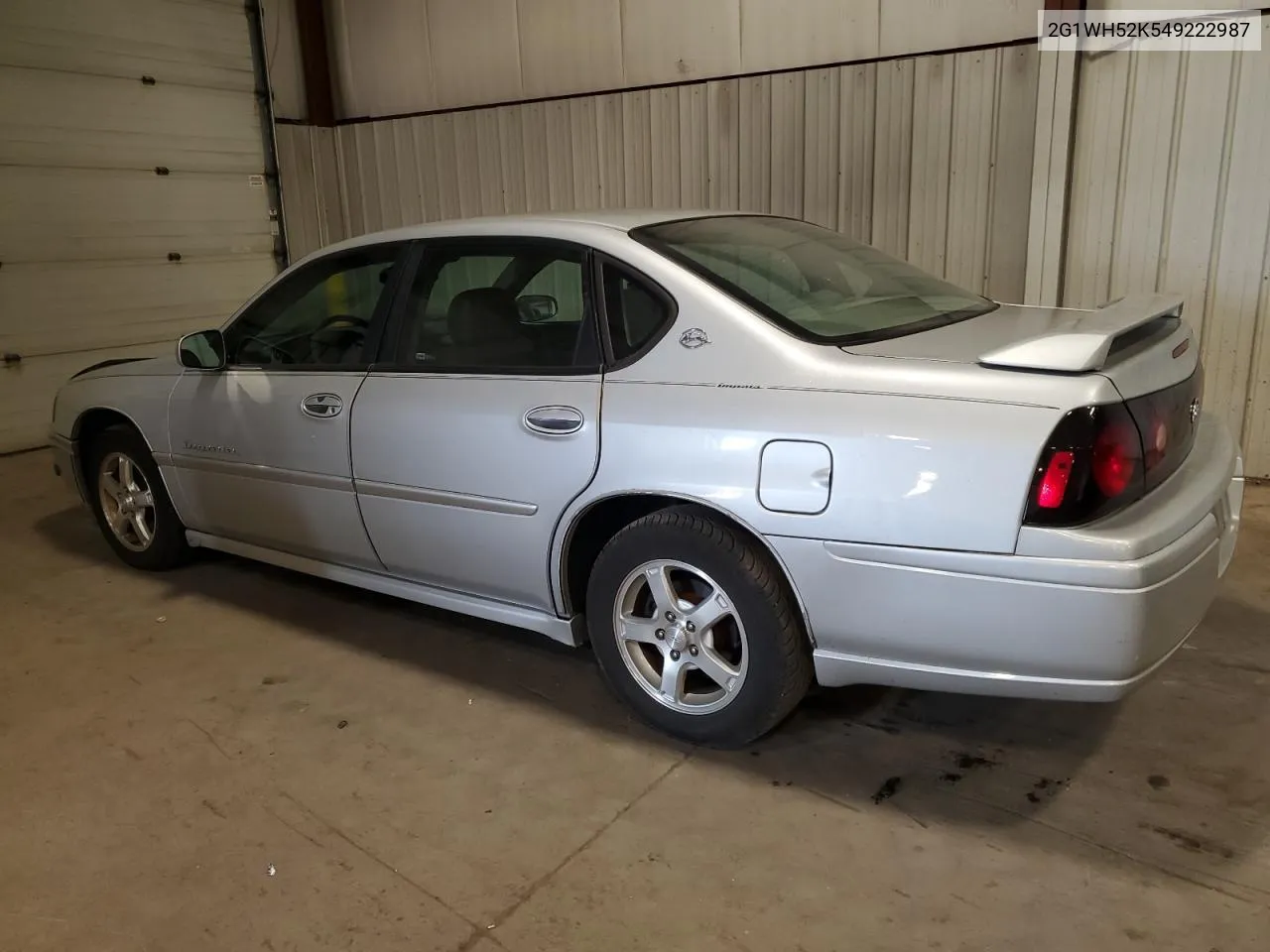 2G1WH52K549222987 2004 Chevrolet Impala Ls