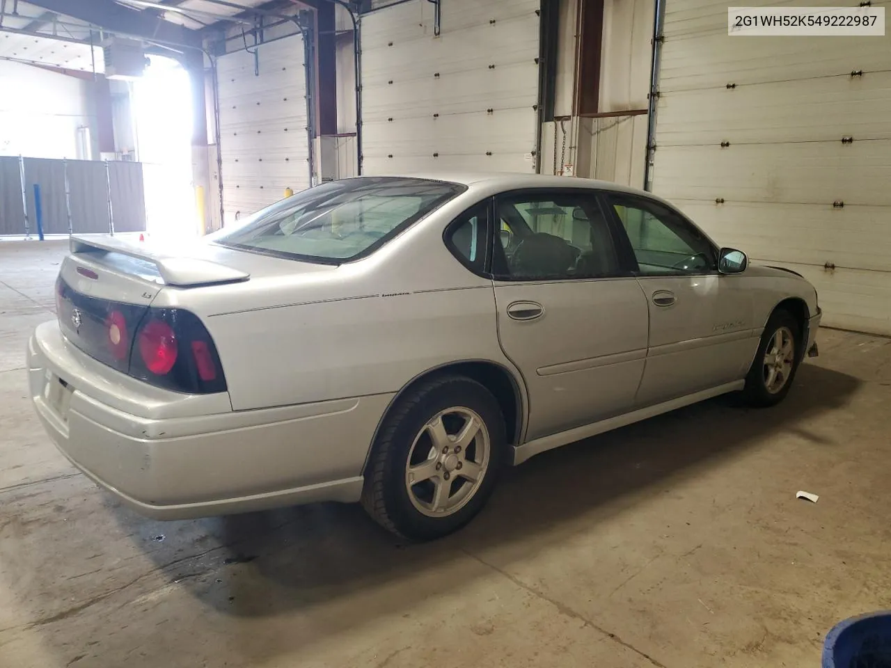 2G1WH52K549222987 2004 Chevrolet Impala Ls