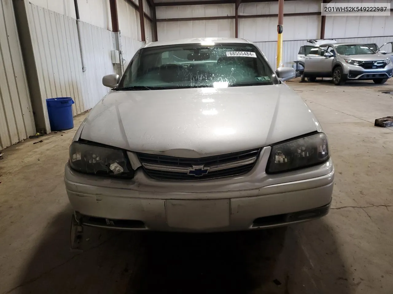 2G1WH52K549222987 2004 Chevrolet Impala Ls