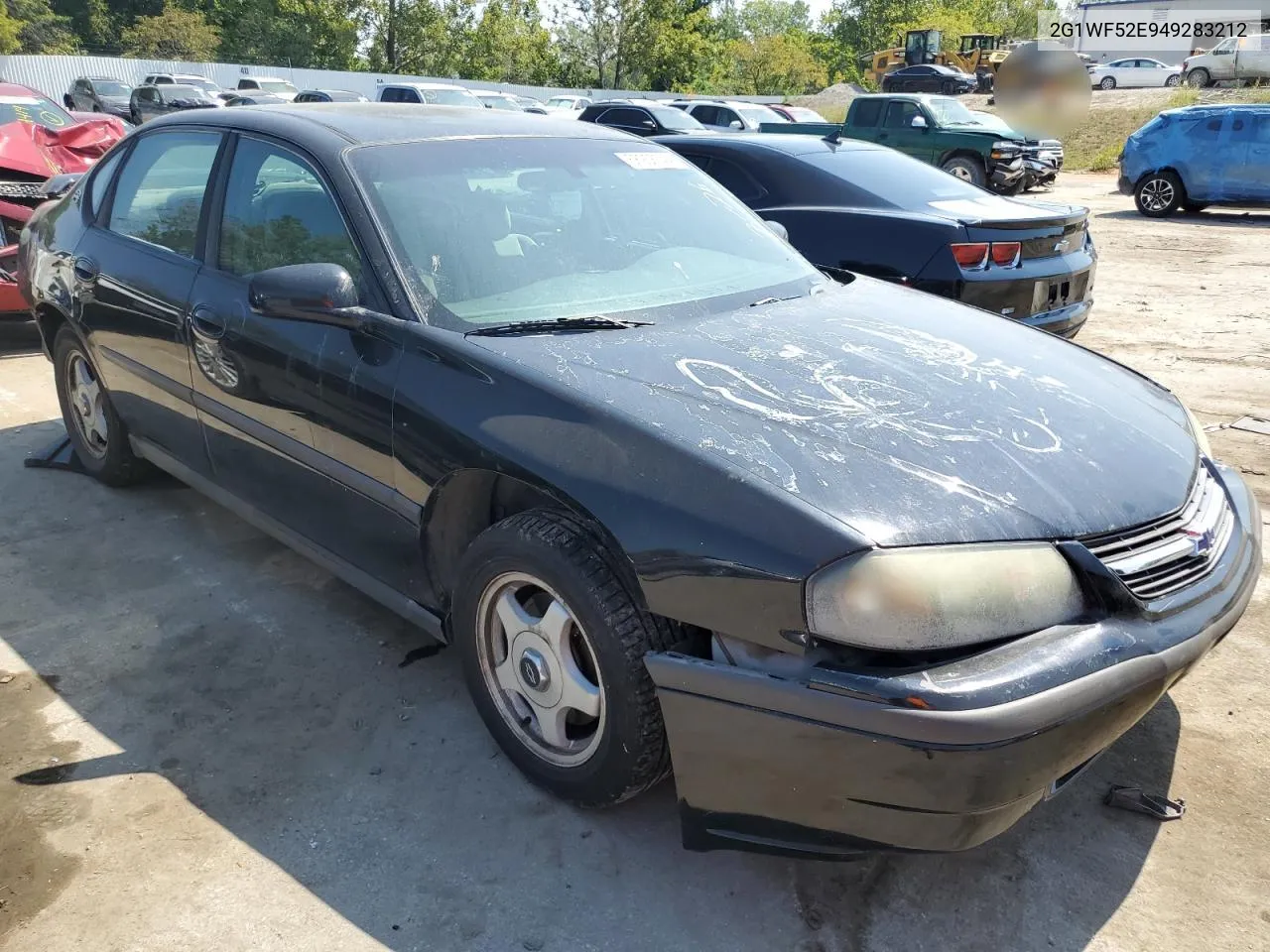 2004 Chevrolet Impala VIN: 2G1WF52E949283212 Lot: 68906344