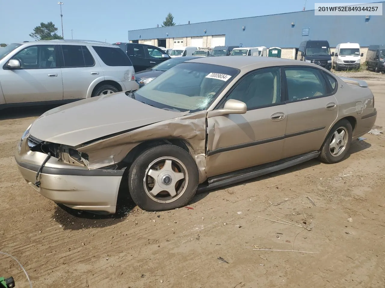 2004 Chevrolet Impala VIN: 2G1WF52E849344257 Lot: 70009654