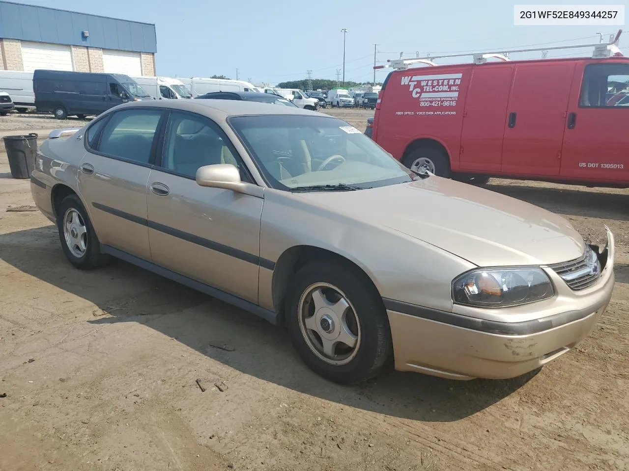 2004 Chevrolet Impala VIN: 2G1WF52E849344257 Lot: 70009654