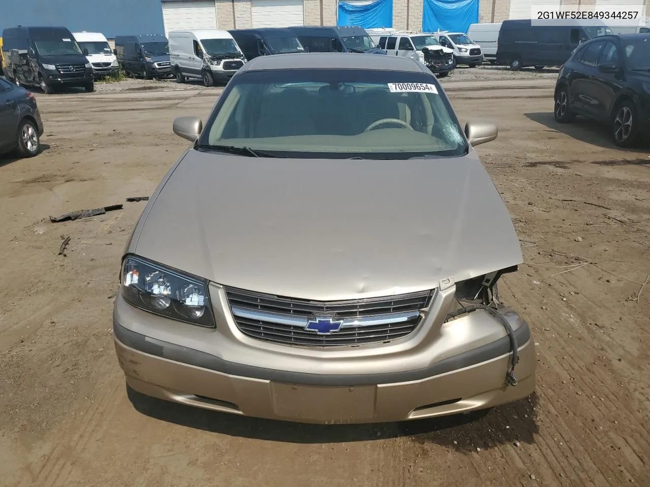 2004 Chevrolet Impala VIN: 2G1WF52E849344257 Lot: 70009654