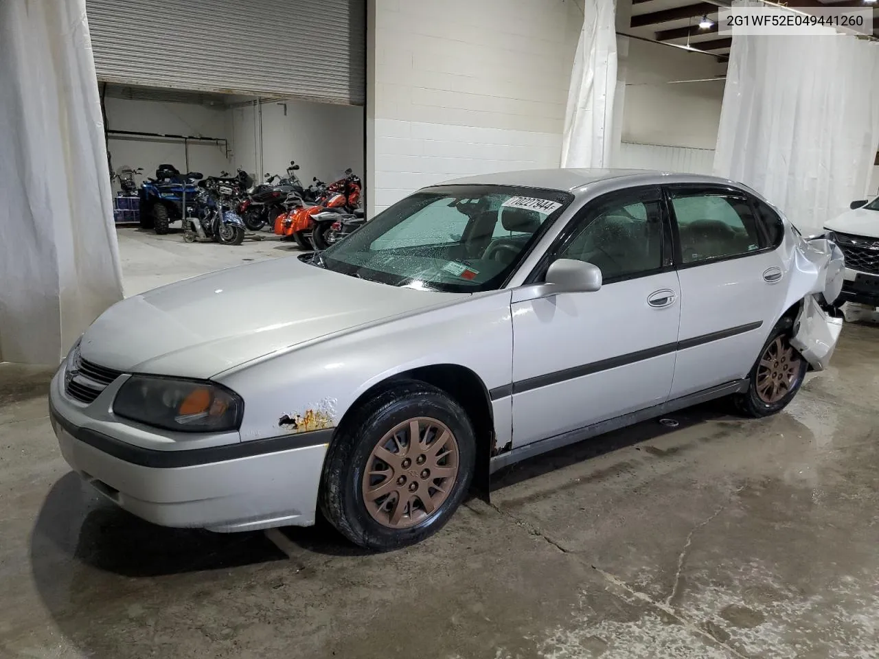 2G1WF52E049441260 2004 Chevrolet Impala