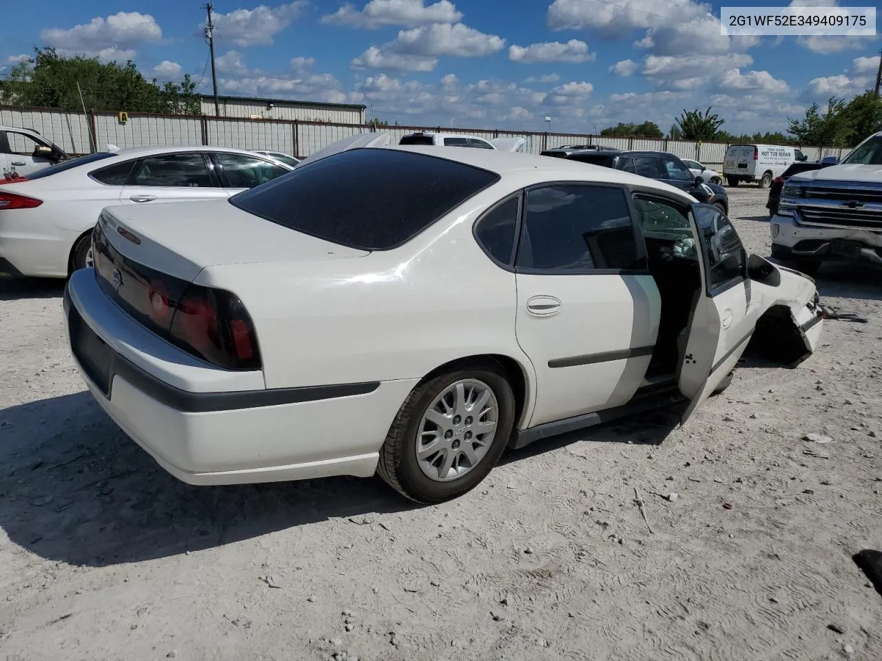 2004 Chevrolet Impala VIN: 2G1WF52E349409175 Lot: 71446354