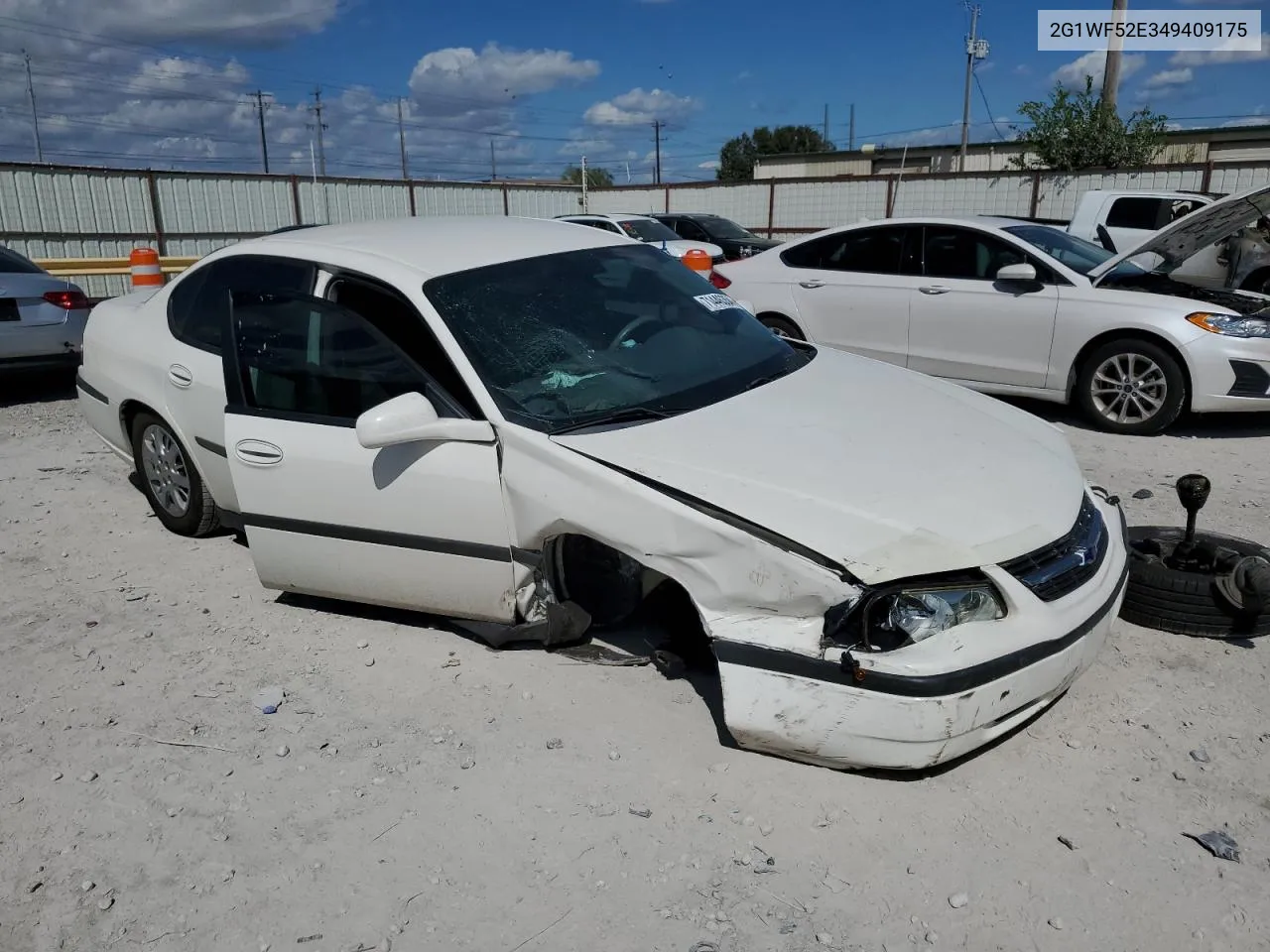 2004 Chevrolet Impala VIN: 2G1WF52E349409175 Lot: 71446354