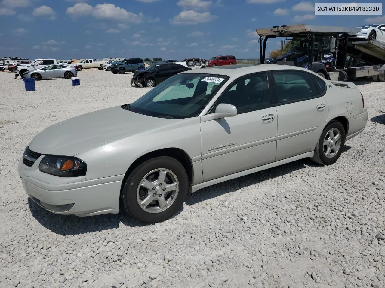 2004 Chevrolet Impala Ls VIN: 2G1WH52K849183330 Lot: 71649174