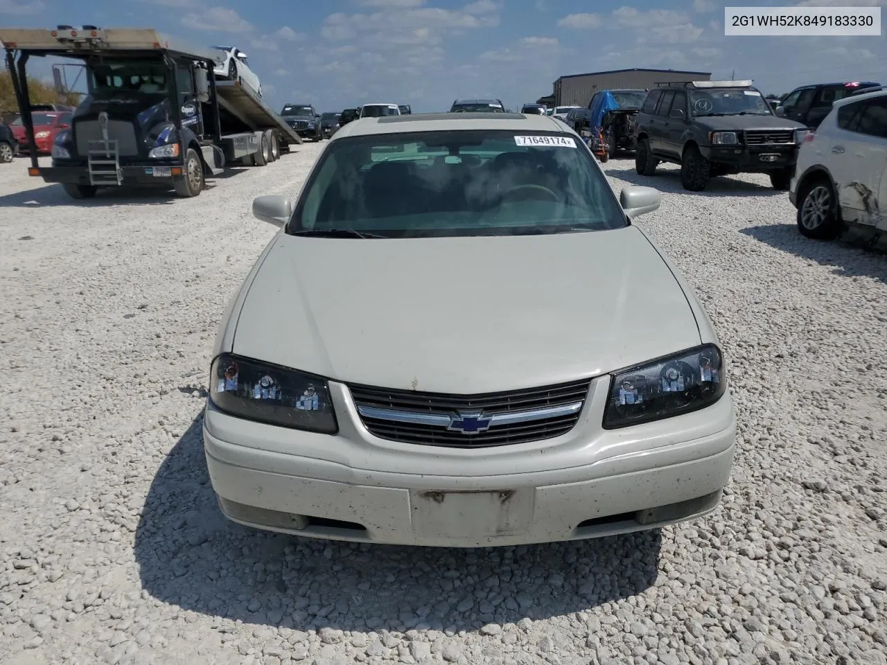 2G1WH52K849183330 2004 Chevrolet Impala Ls