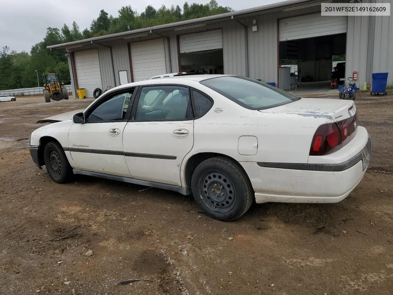 2G1WF52E149162609 2004 Chevrolet Impala