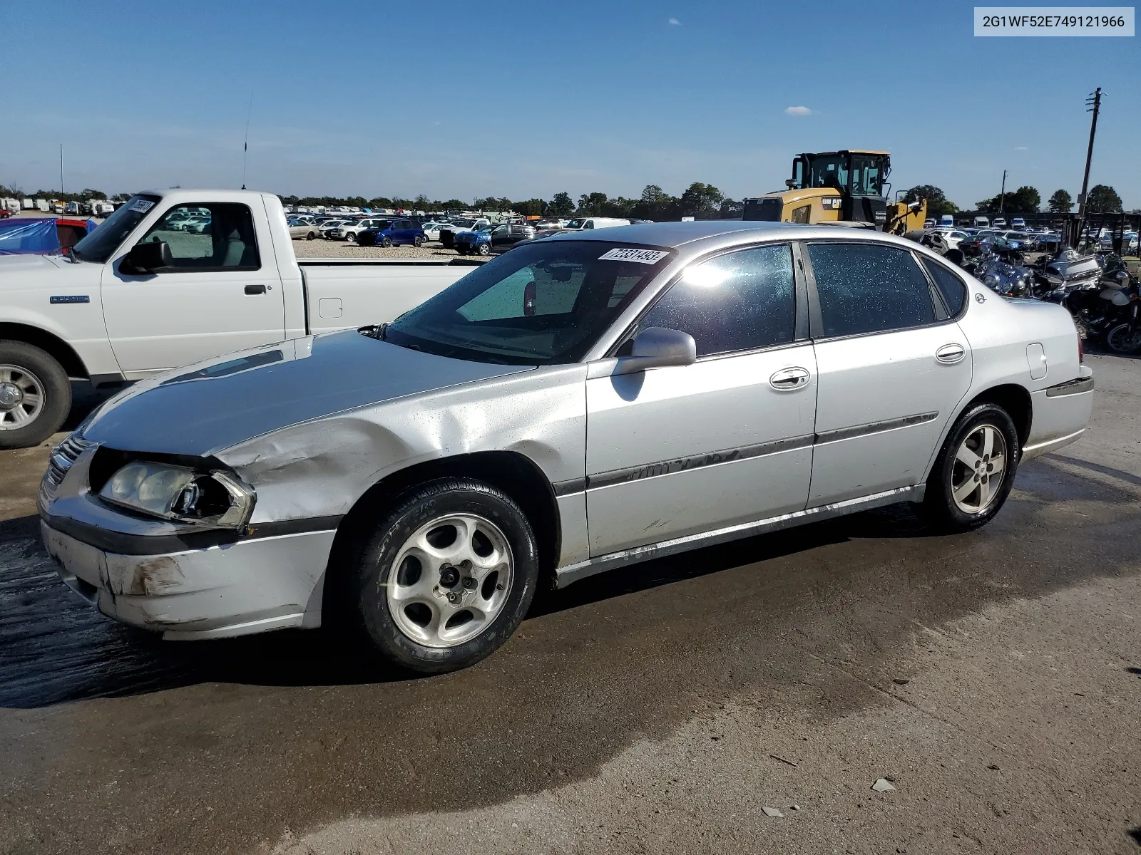 2004 Chevrolet Impala VIN: 2G1WF52E749121966 Lot: 72331493