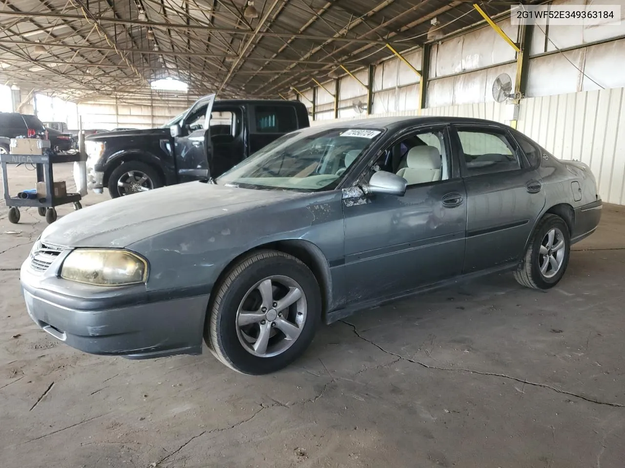 2G1WF52E349363184 2004 Chevrolet Impala