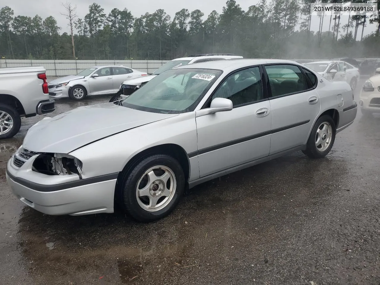 2004 Chevrolet Impala VIN: 2G1WF52E849369188 Lot: 72916324