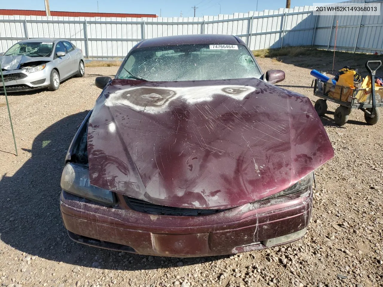 2004 Chevrolet Impala Ls VIN: 2G1WH52K149368013 Lot: 74766464