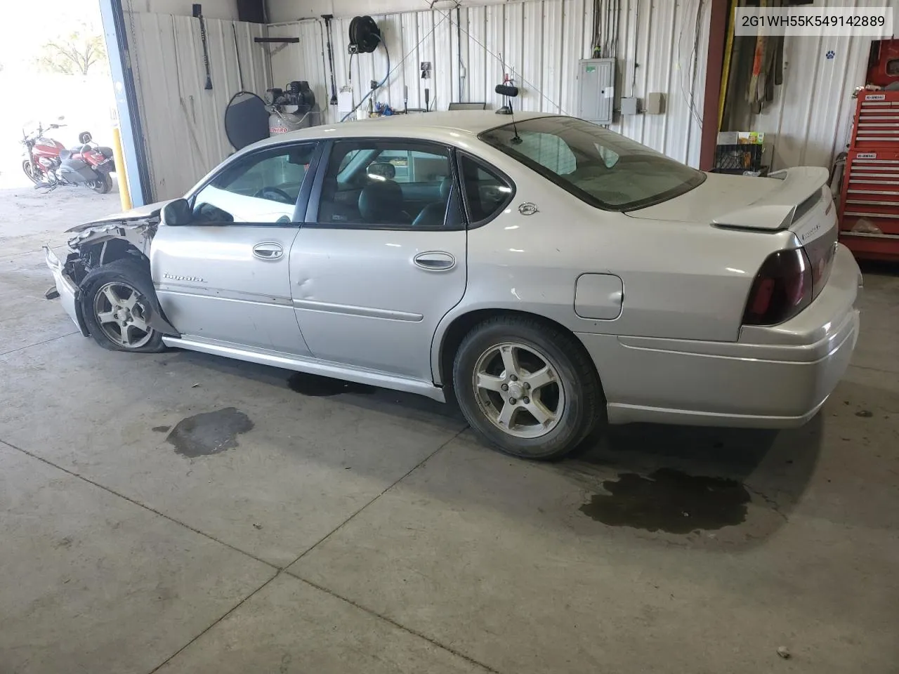 2G1WH55K549142889 2004 Chevrolet Impala Ls