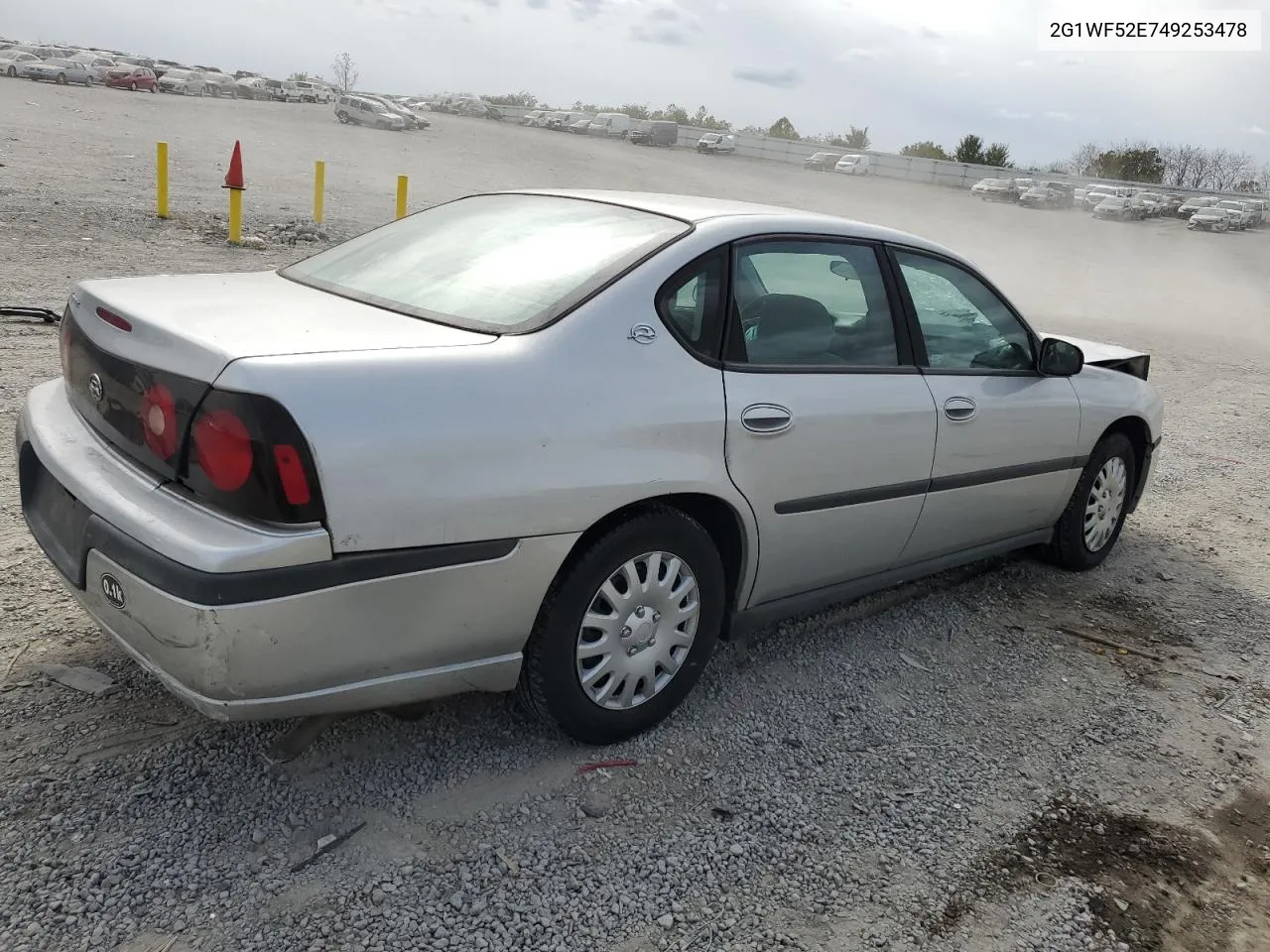 2004 Chevrolet Impala VIN: 2G1WF52E749253478 Lot: 76050024