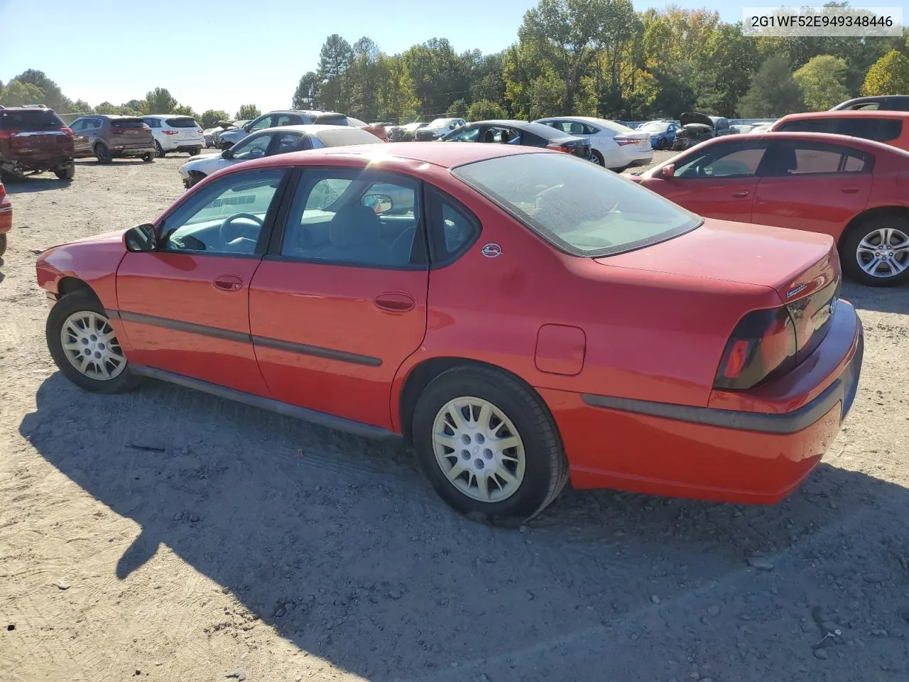 2004 Chevrolet Impala VIN: 2G1WF52E949348446 Lot: 76393684